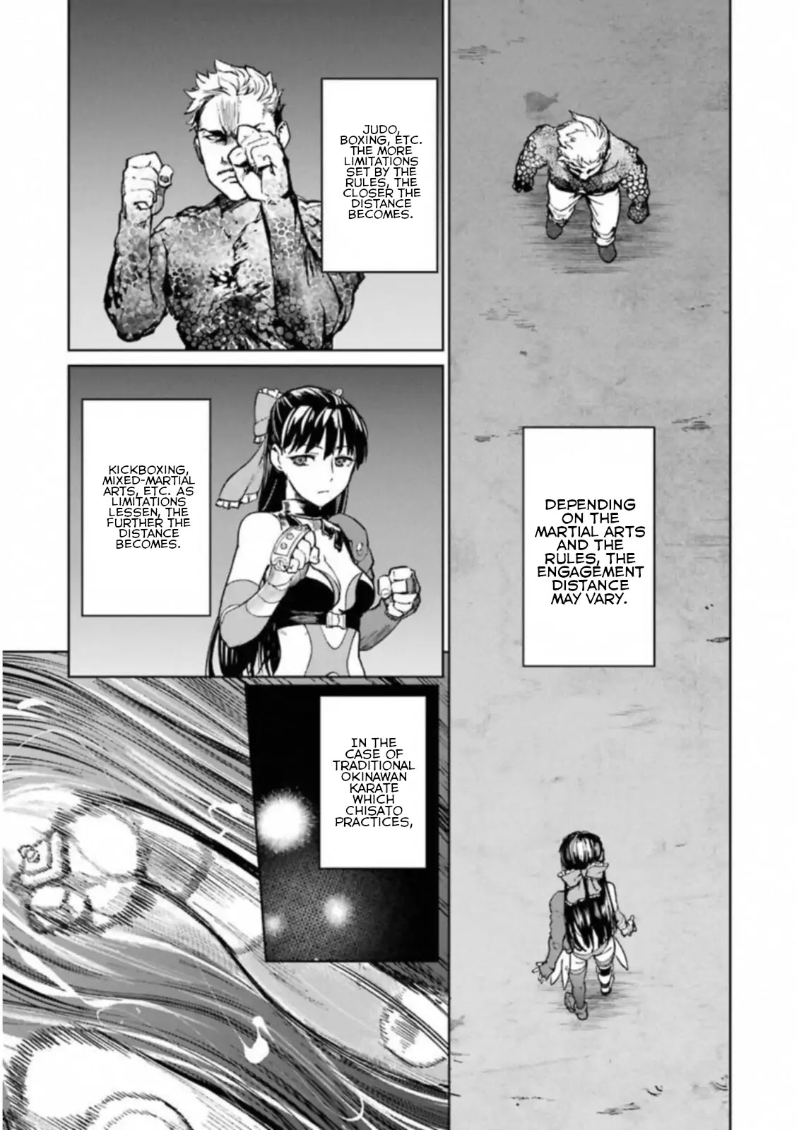 Mahou Shoujo Tokushuusen Asuka Chapter 38.1 page 13 - Chapter 38.1: Black Belt