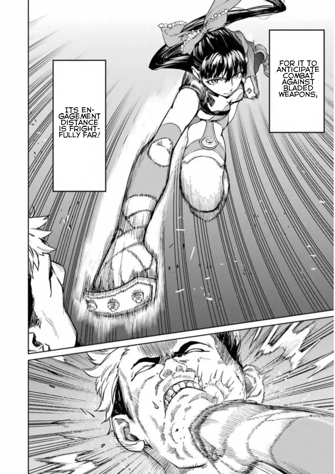 Mahou Shoujo Tokushuusen Asuka Chapter 38.1 page 14 - Chapter 38.1: Black Belt