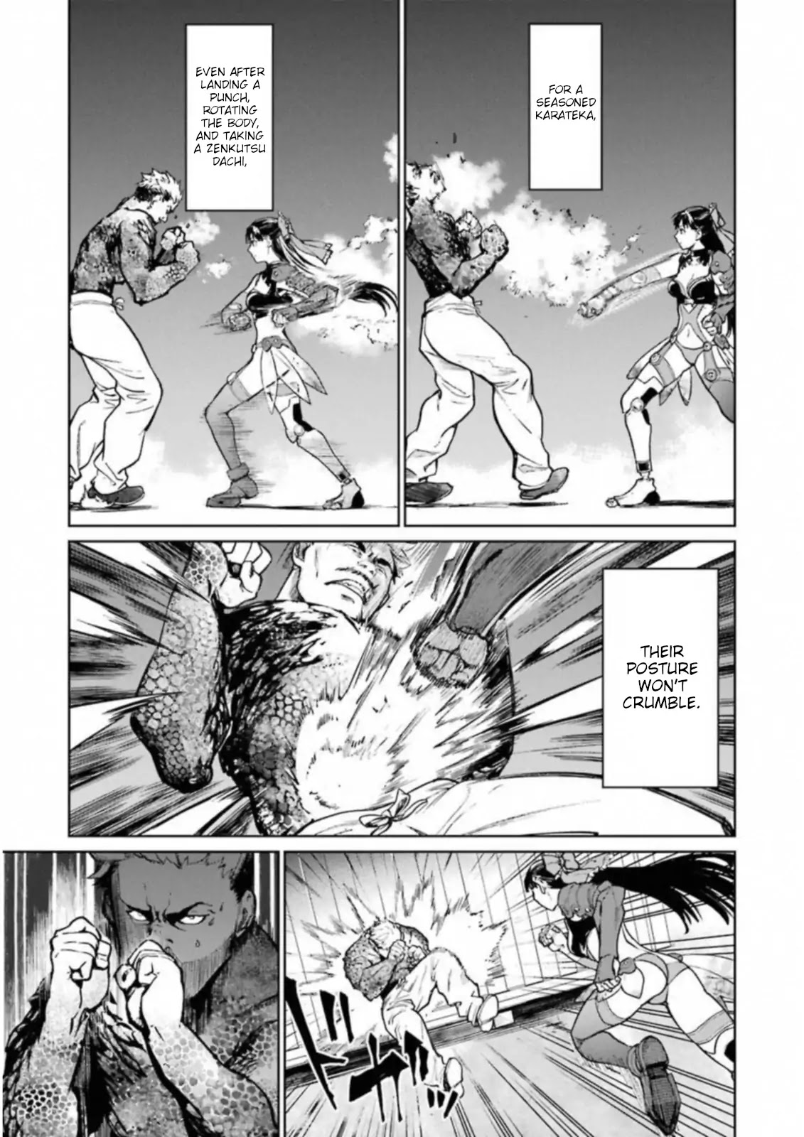 Mahou Shoujo Tokushuusen Asuka Chapter 38.1 page 15 - Chapter 38.1: Black Belt