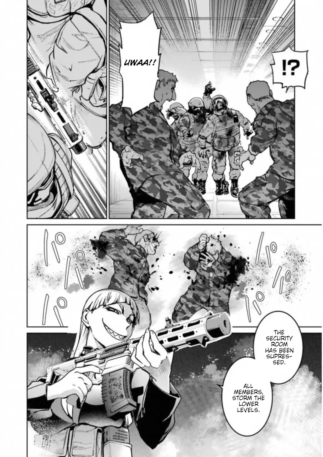 Mahou Shoujo Tokushuusen Asuka Chapter 38 page 10 - Chapter 38: The Raid