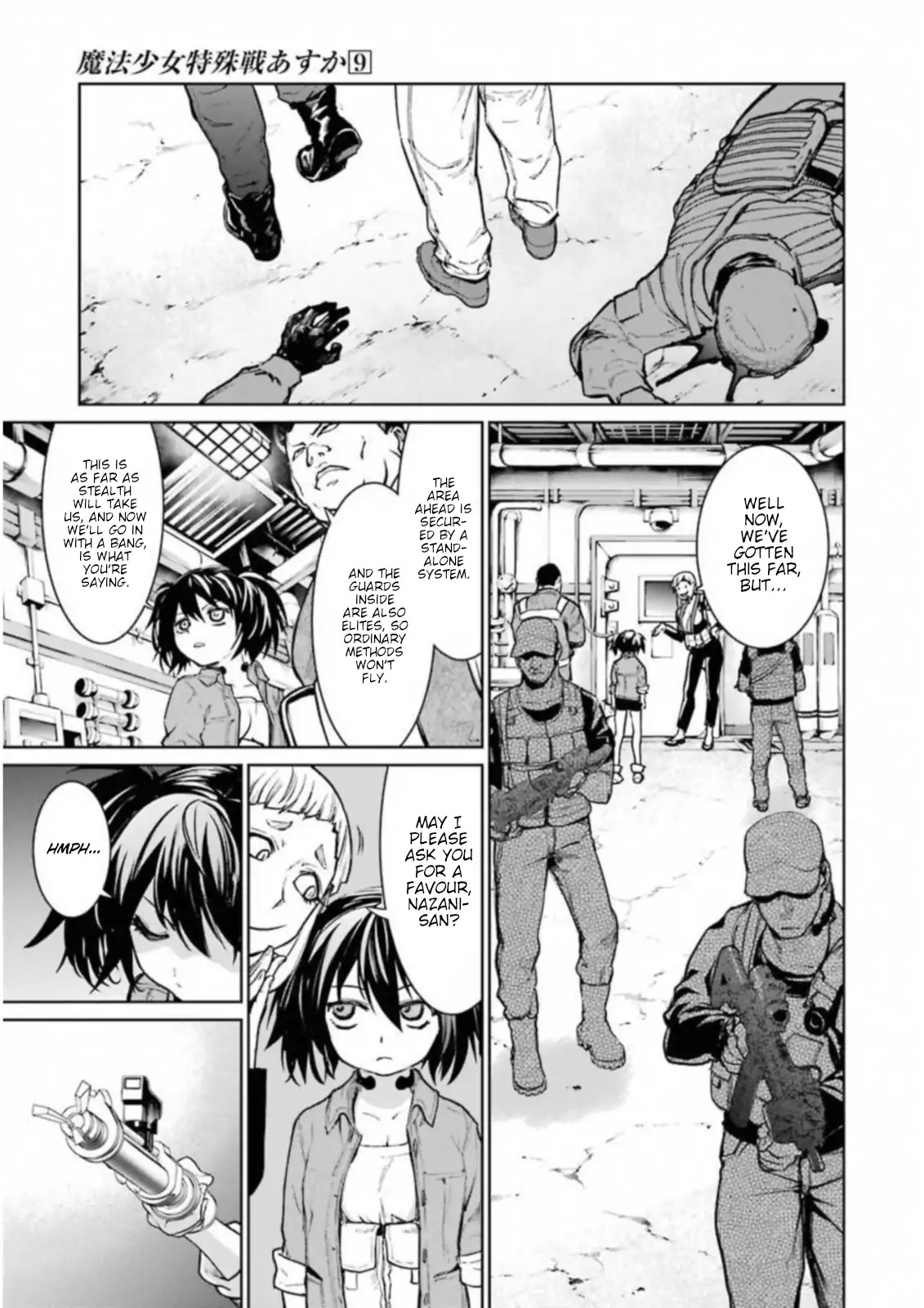 Mahou Shoujo Tokushuusen Asuka Chapter 38 page 15 - Chapter 38: The Raid