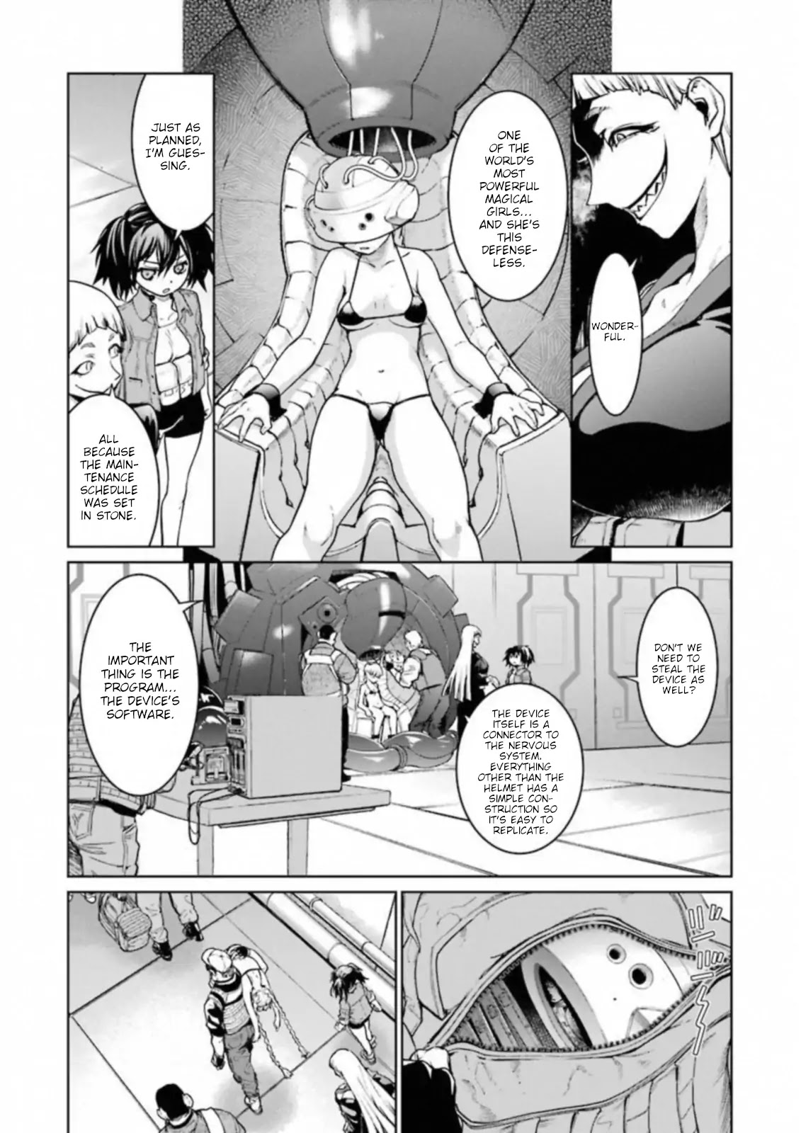 Mahou Shoujo Tokushuusen Asuka Chapter 38 page 28 - Chapter 38: The Raid