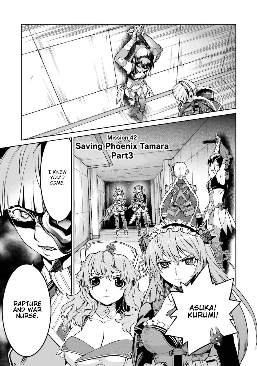 Mahou Shoujo Tokushuusen Asuka Chapter 42 page 1 - Chapter 42: Saving Phoenix Tamara Part 3