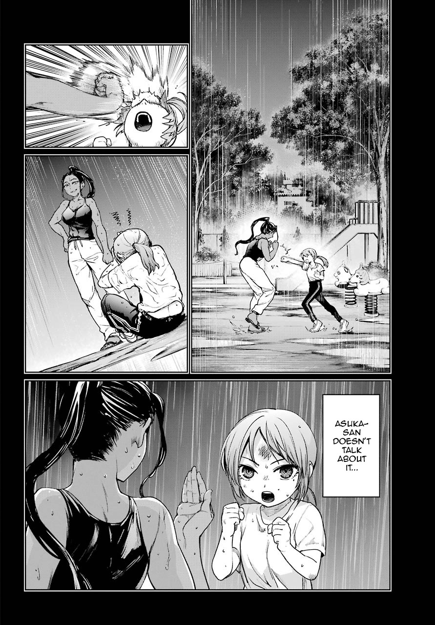 Mahou Shoujo Tokushuusen Asuka Chapter 47.5 page 12 - Chapter 47.5: Special Sparring