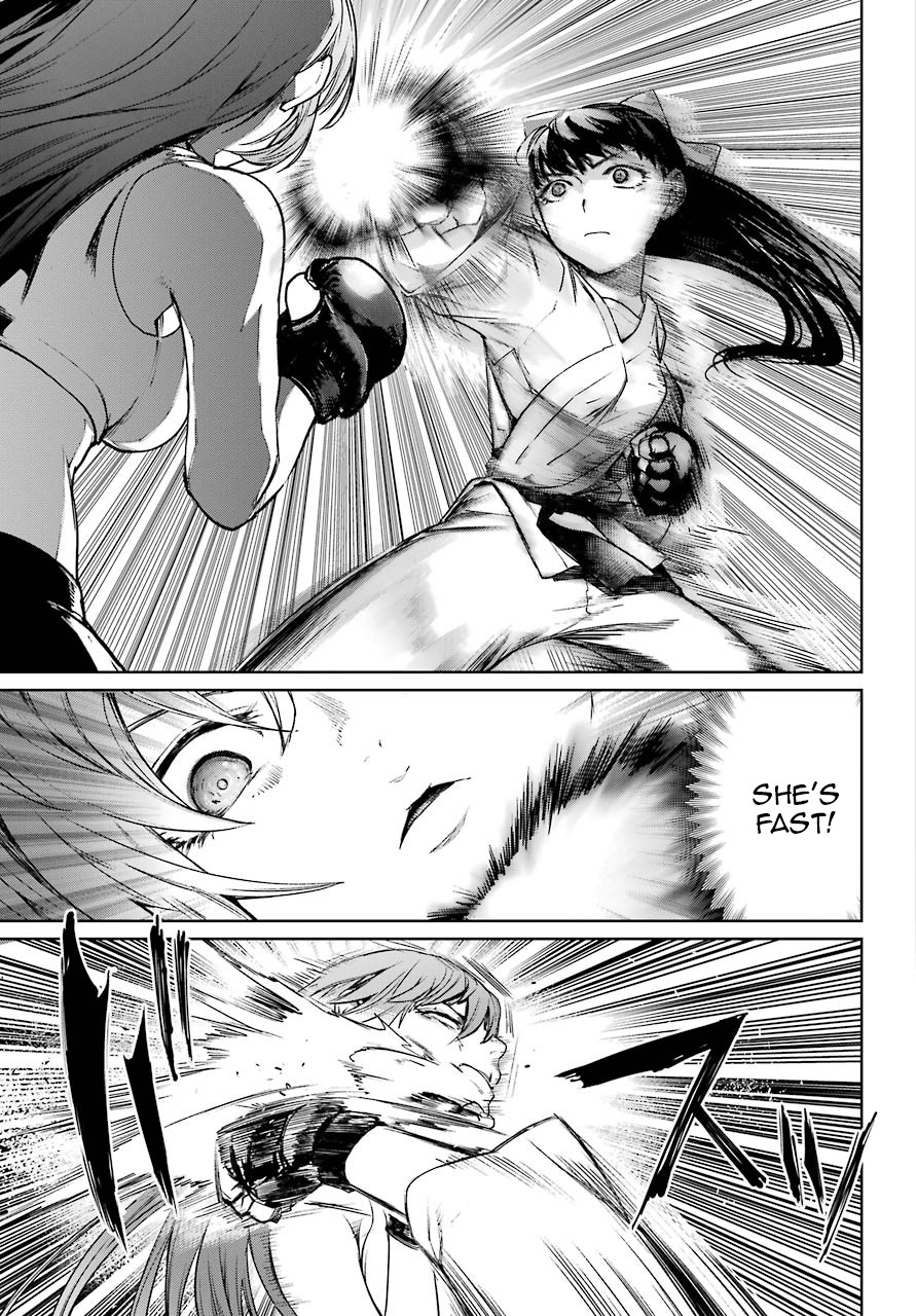 Mahou Shoujo Tokushuusen Asuka Chapter 47.5 page 7 - Chapter 47.5: Special Sparring