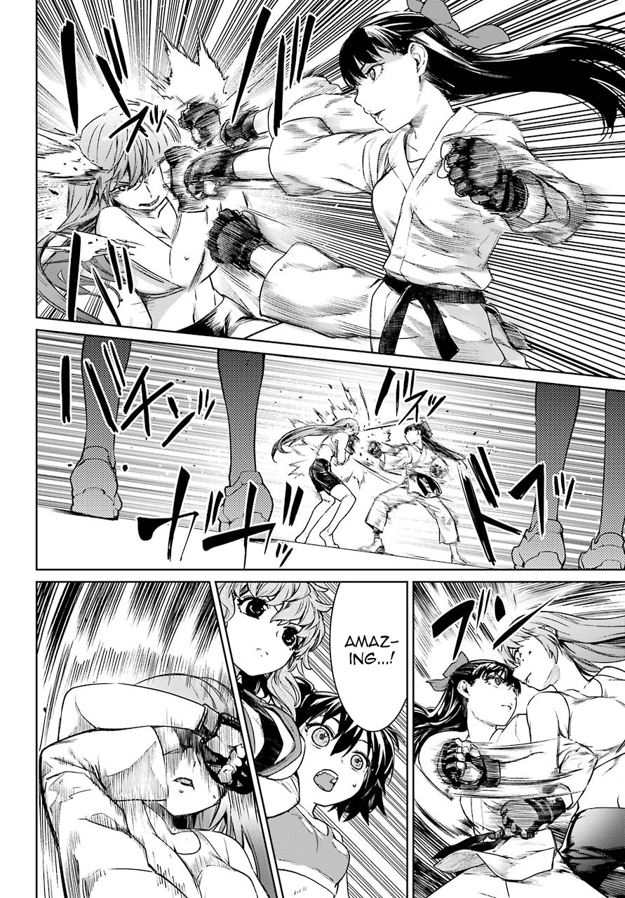 Mahou Shoujo Tokushuusen Asuka Chapter 47.5 page 8 - Chapter 47.5: Special Sparring