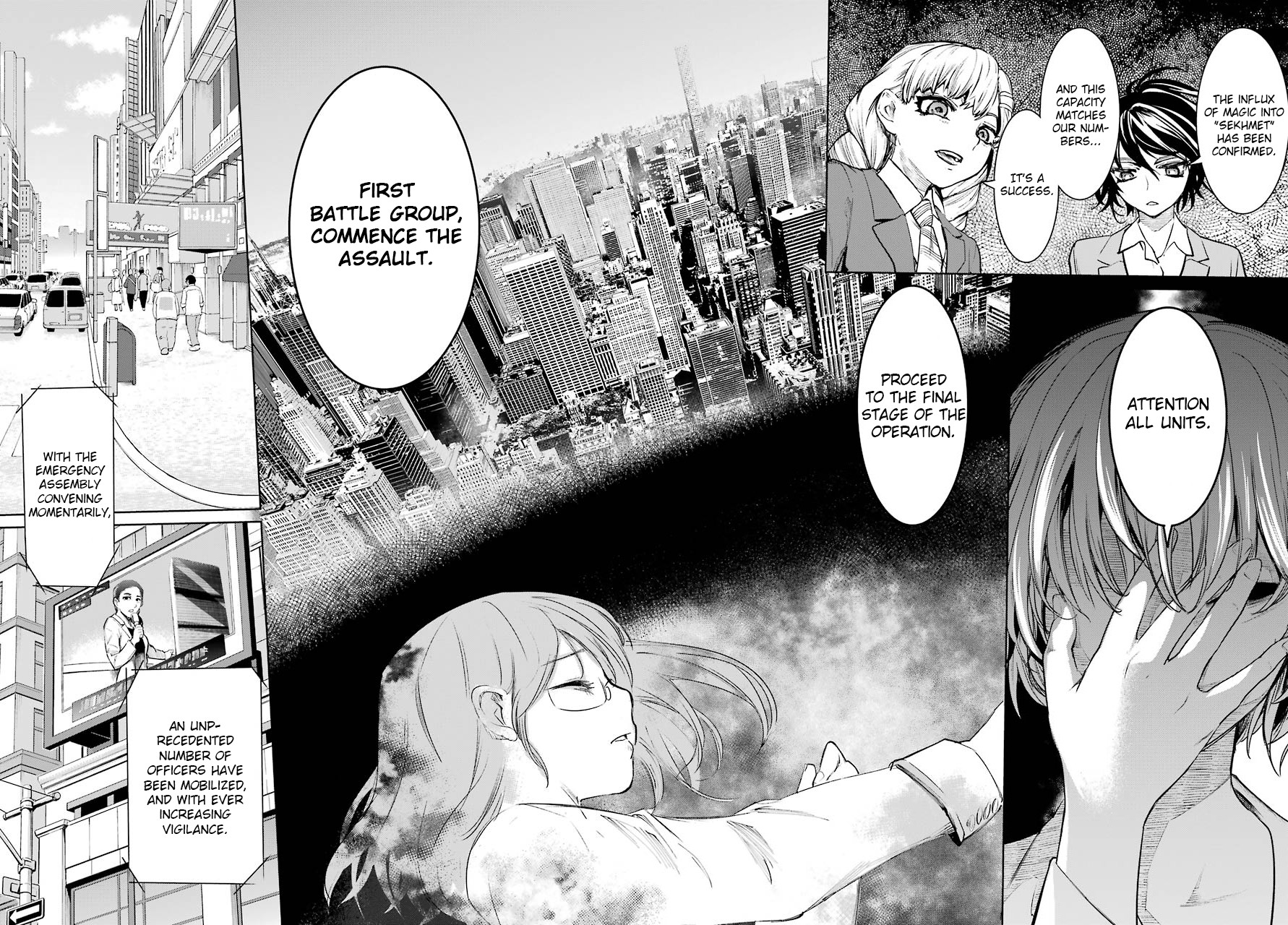 Mahou Shoujo Tokushuusen Asuka Chapter 47 page 22 - Chapter 47: Surprise Attack