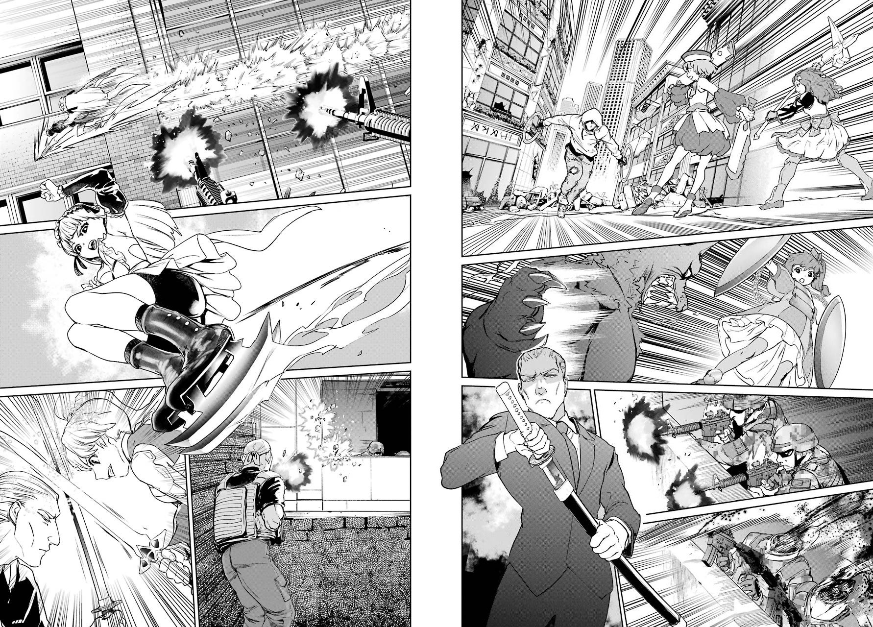 Mahou Shoujo Tokushuusen Asuka Chapter 49 page 22 - Chapter 49: Fierce Battle Part 2