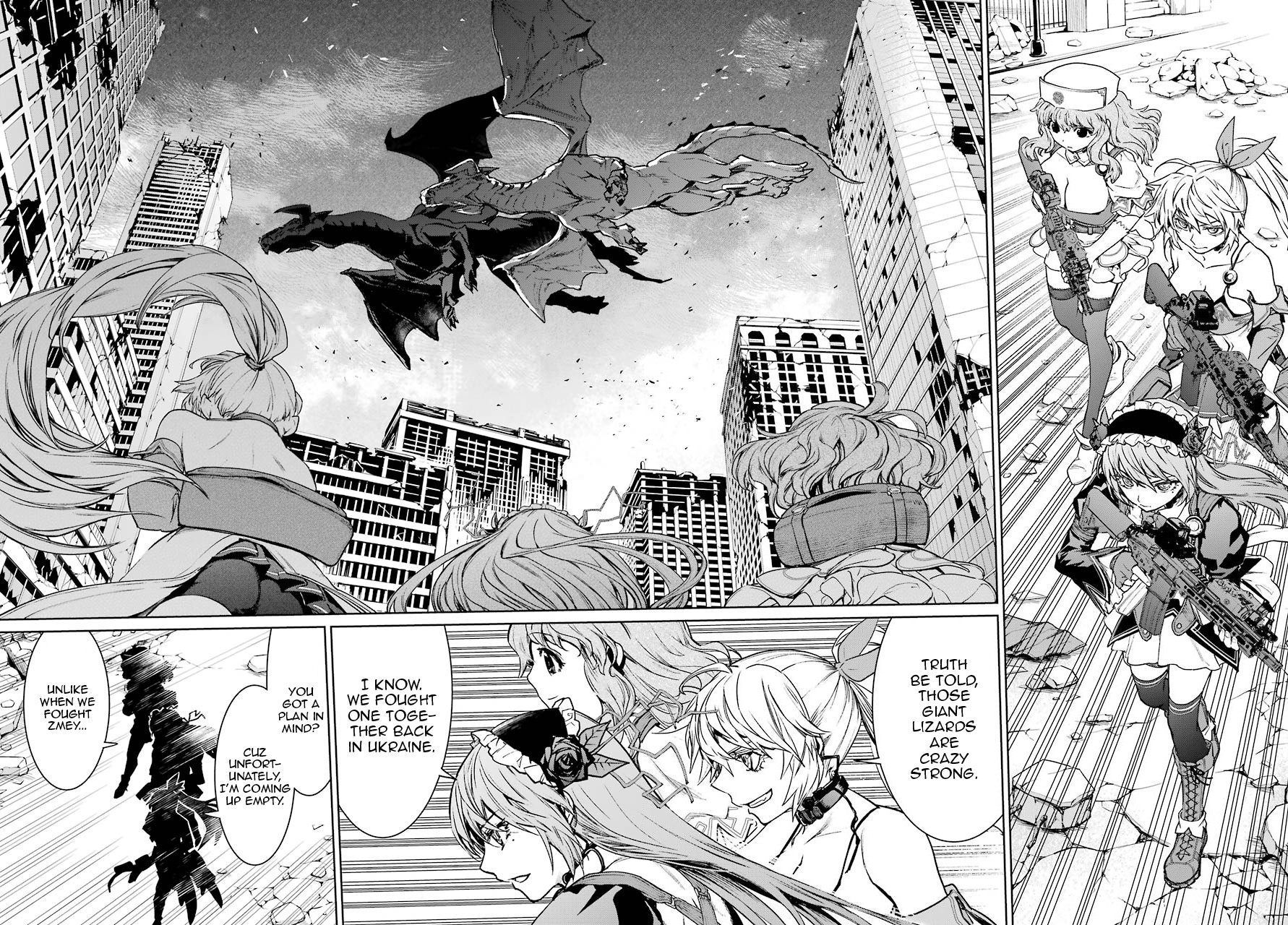 Mahou Shoujo Tokushuusen Asuka Chapter 49 page 36 - Chapter 49: Fierce Battle Part 2