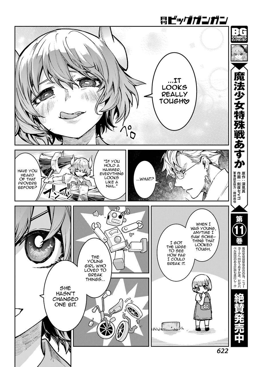 Mahou Shoujo Tokushuusen Asuka Chapter 50 page 12 - Chapter 50: Fierce Battle Part 3