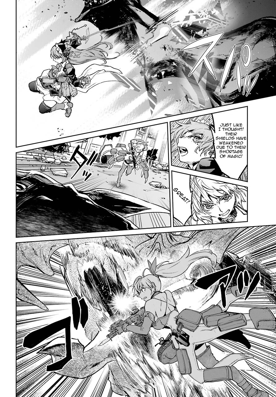 Mahou Shoujo Tokushuusen Asuka Chapter 50 page 34 - Chapter 50: Fierce Battle Part 3