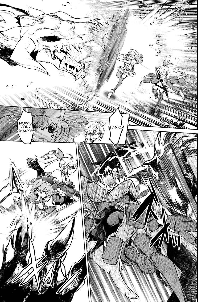 Mahou Shoujo Tokushuusen Asuka Chapter 50 page 35 - Chapter 50: Fierce Battle Part 3