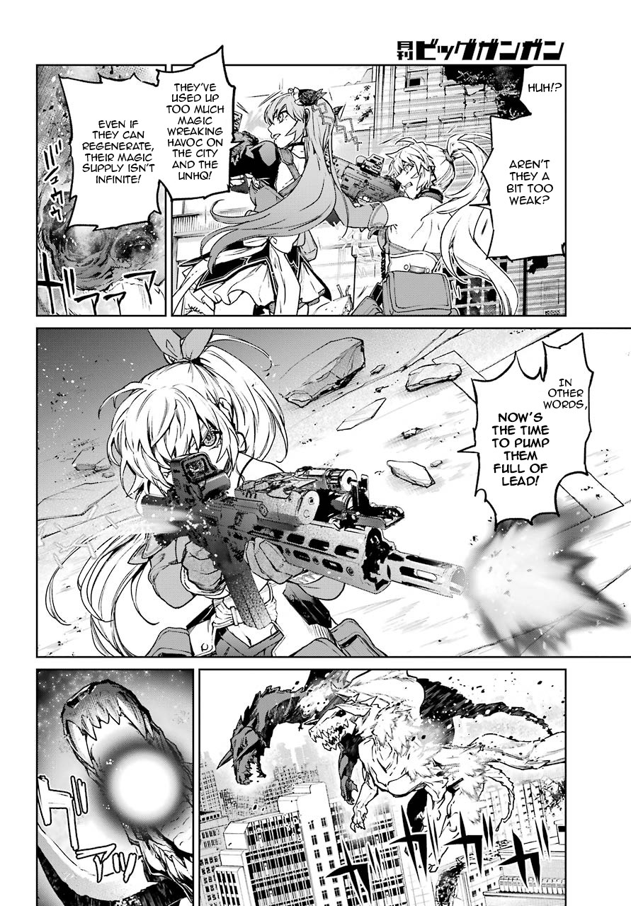Mahou Shoujo Tokushuusen Asuka Chapter 50 page 4 - Chapter 50: Fierce Battle Part 3