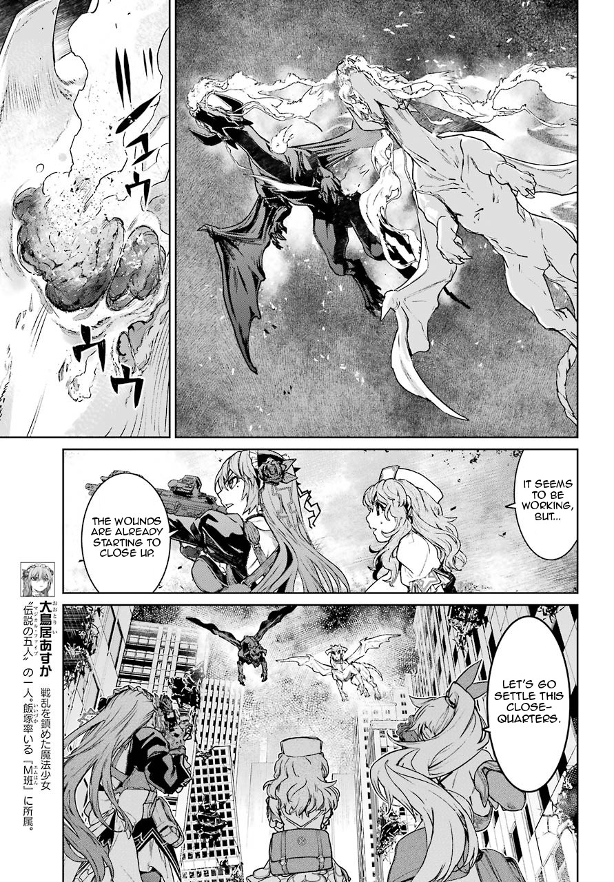 Mahou Shoujo Tokushuusen Asuka Chapter 50 page 7 - Chapter 50: Fierce Battle Part 3