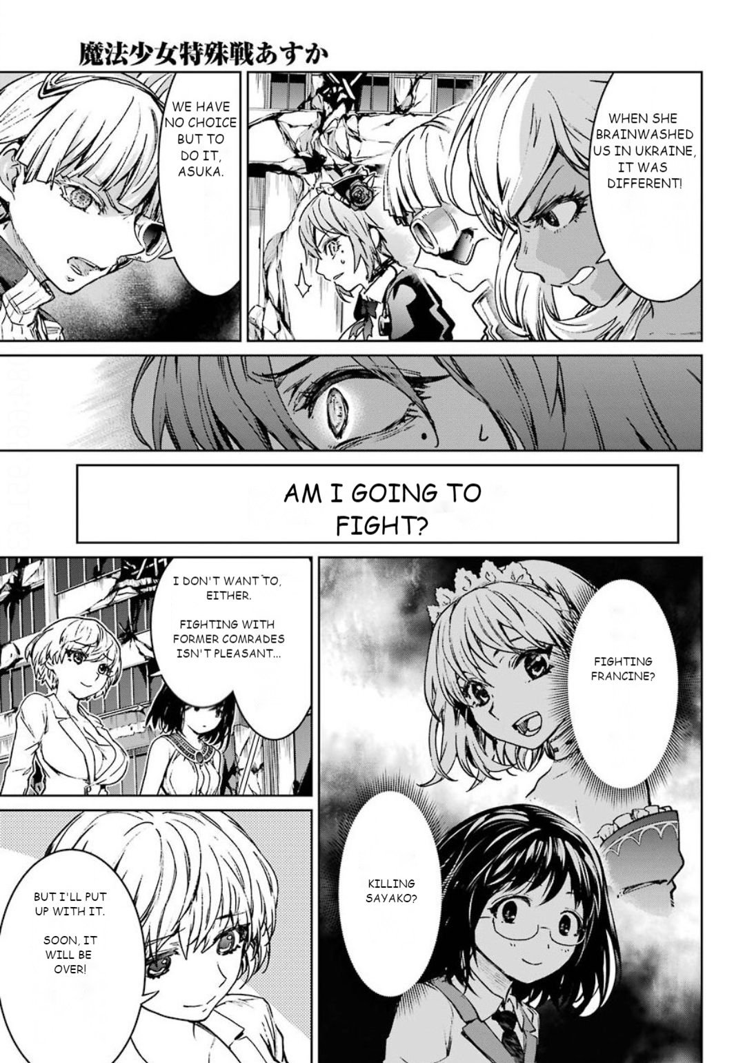 Mahou Shoujo Tokushuusen Asuka Chapter 56 page 19 - Chapter 56: Breakthrough to Utopia