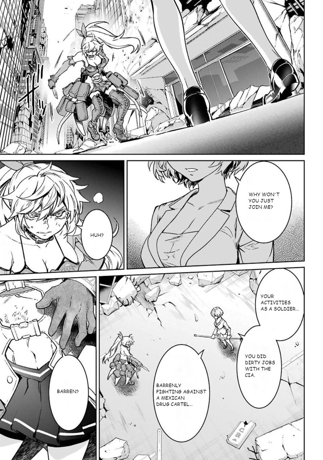 Mahou Shoujo Tokushuusen Asuka Chapter 56 page 35 - Chapter 56: Breakthrough to Utopia
