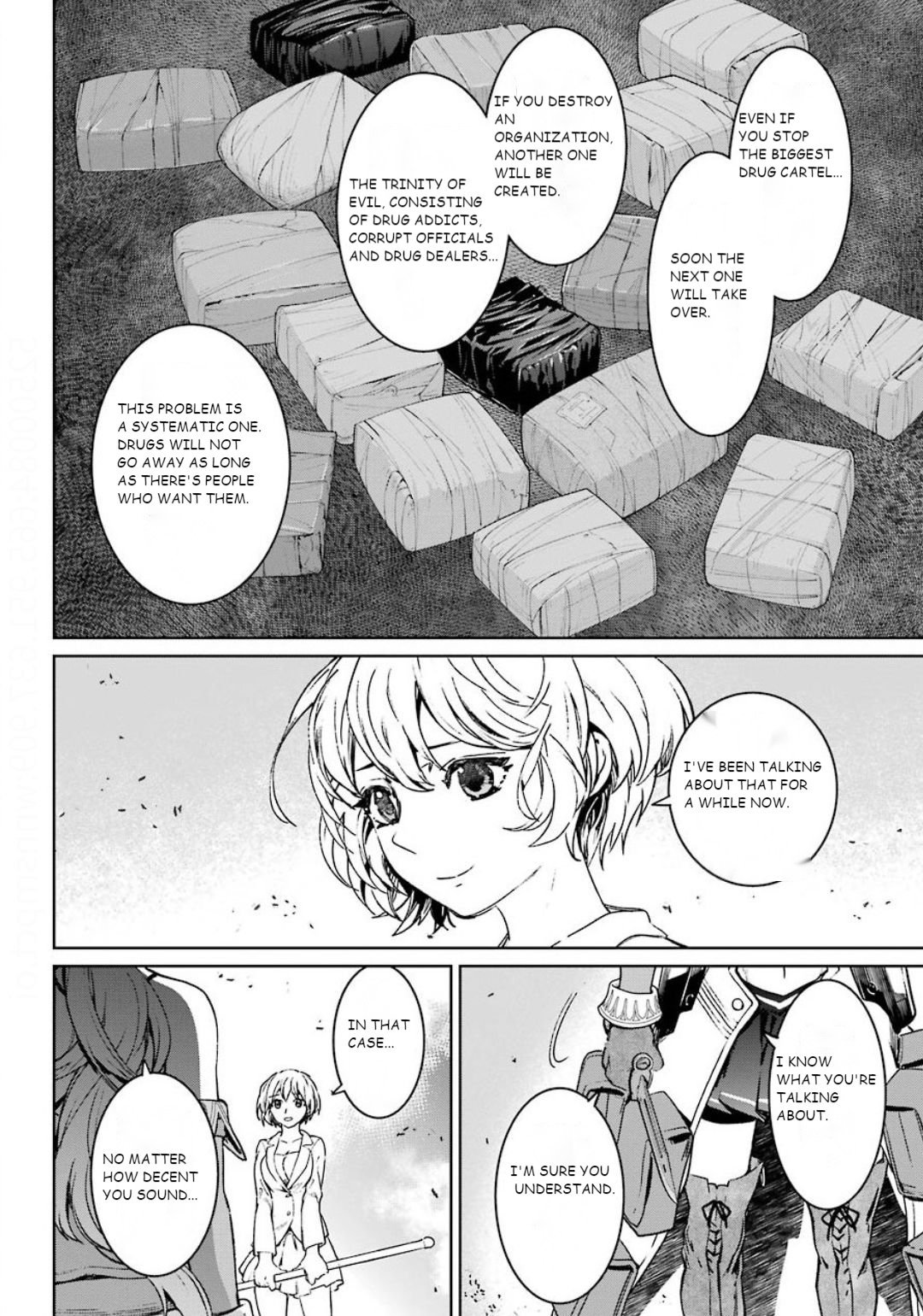 Mahou Shoujo Tokushuusen Asuka Chapter 56 page 36 - Chapter 56: Breakthrough to Utopia