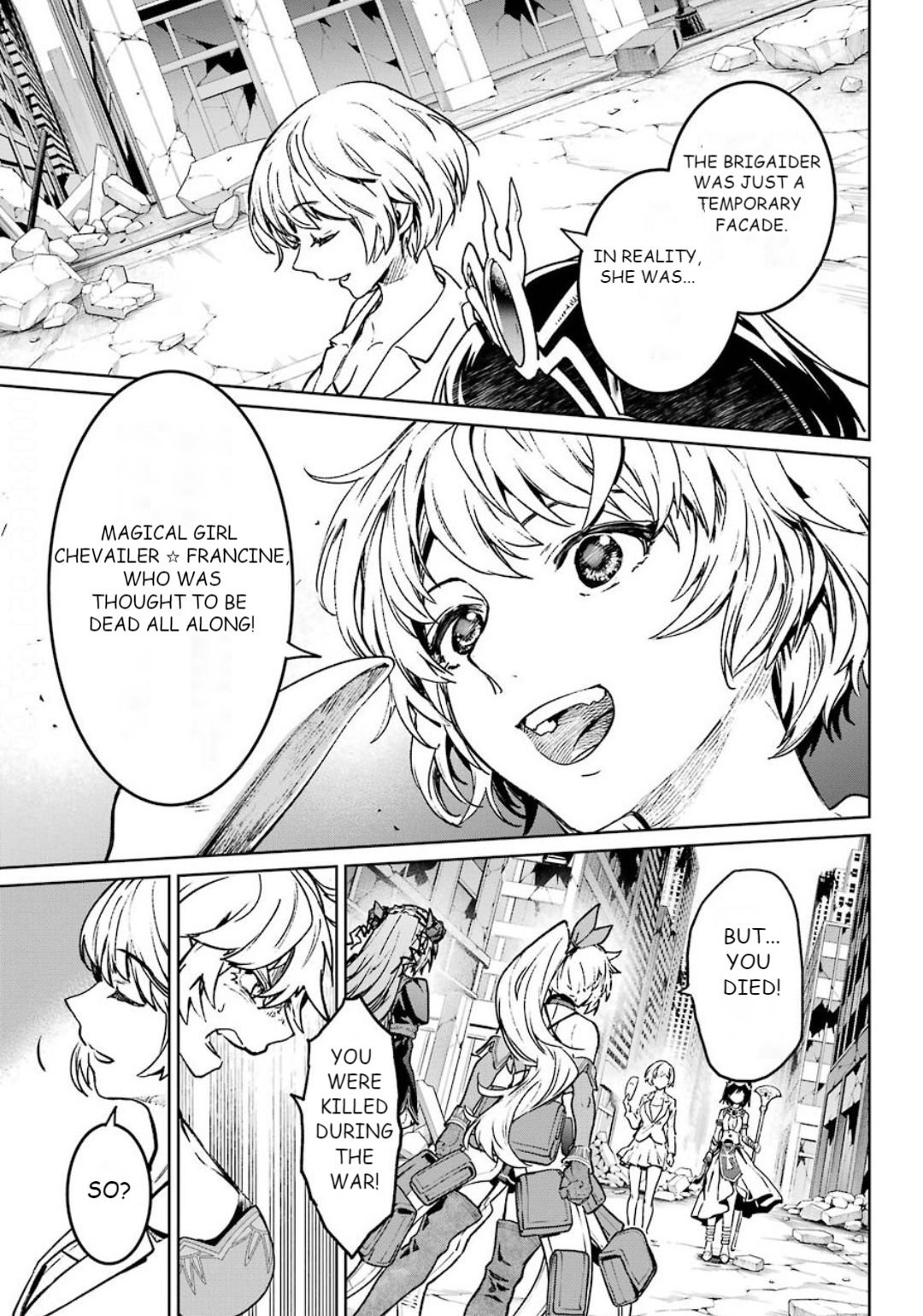 Mahou Shoujo Tokushuusen Asuka Chapter 56 page 9 - Chapter 56: Breakthrough to Utopia