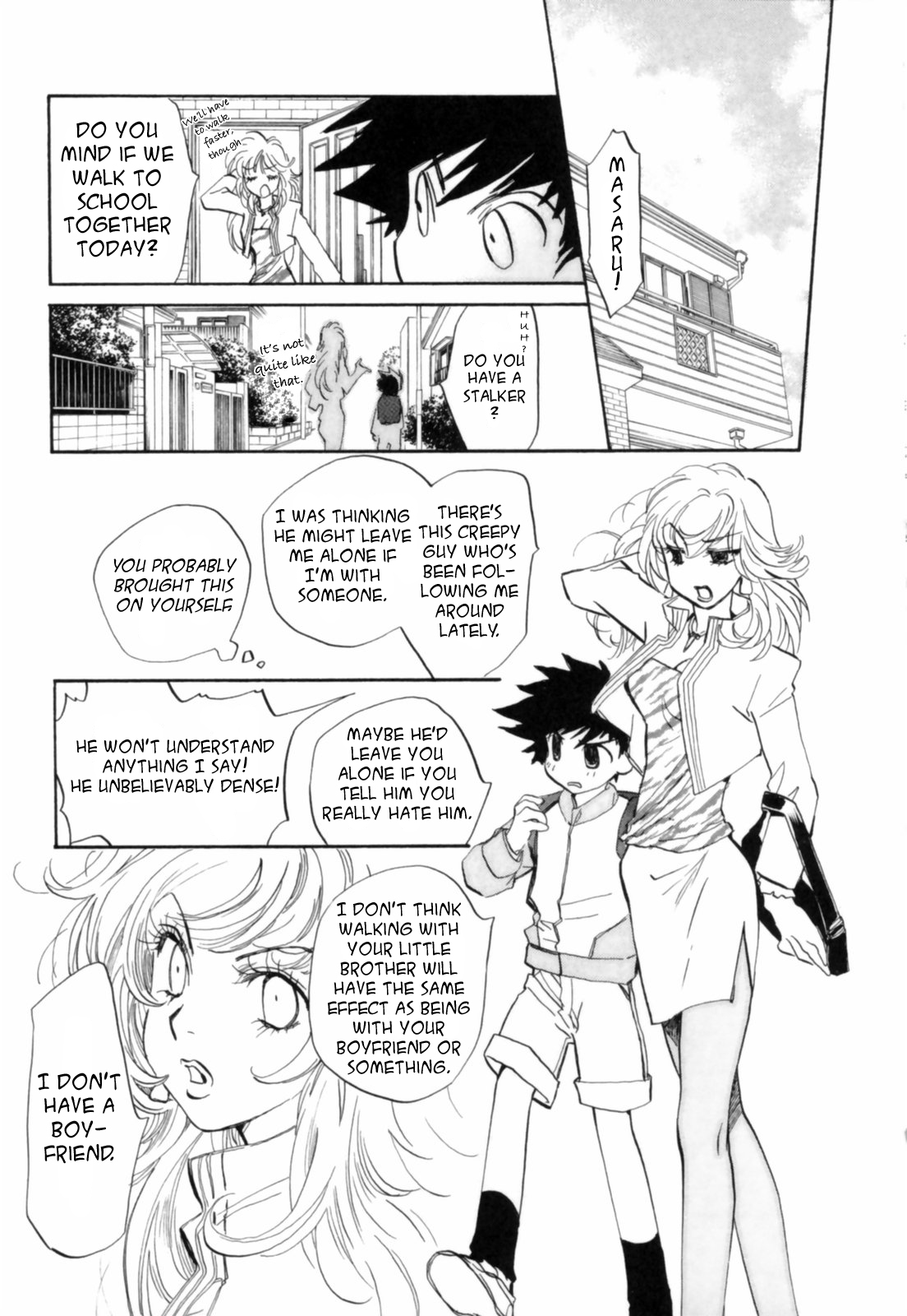 Mahou Shounen Majorian Chapter 2.2 page 11 - Chapter 2 v2 : I Want to Shout "I" at the Heart of the World