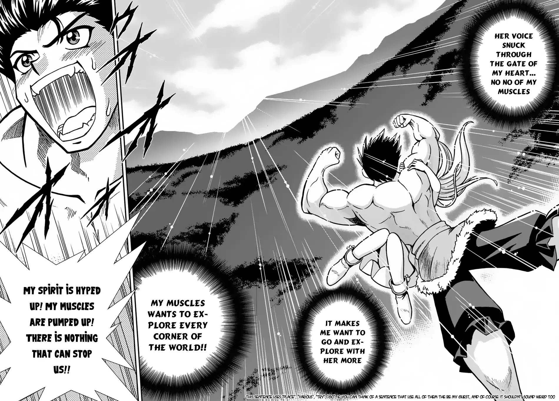Mahou? Sonna Koto yori Kinniku da! Chapter 1 page 32 - Chapter 1