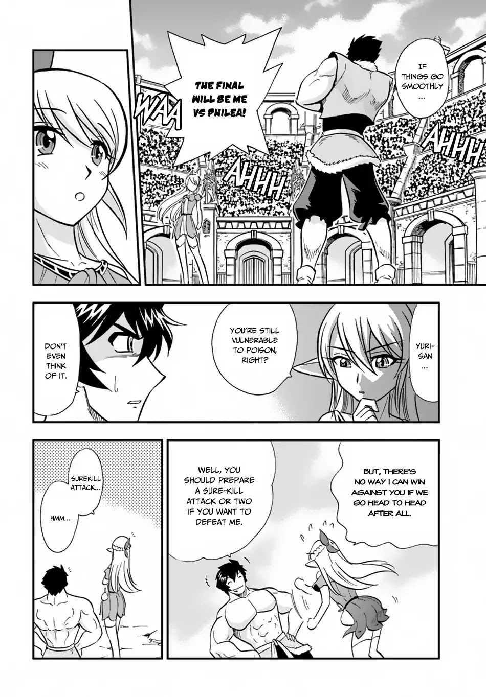 Mahou? Sonna Koto yori Kinniku da! Chapter 10 page 17 - Chapter 10
