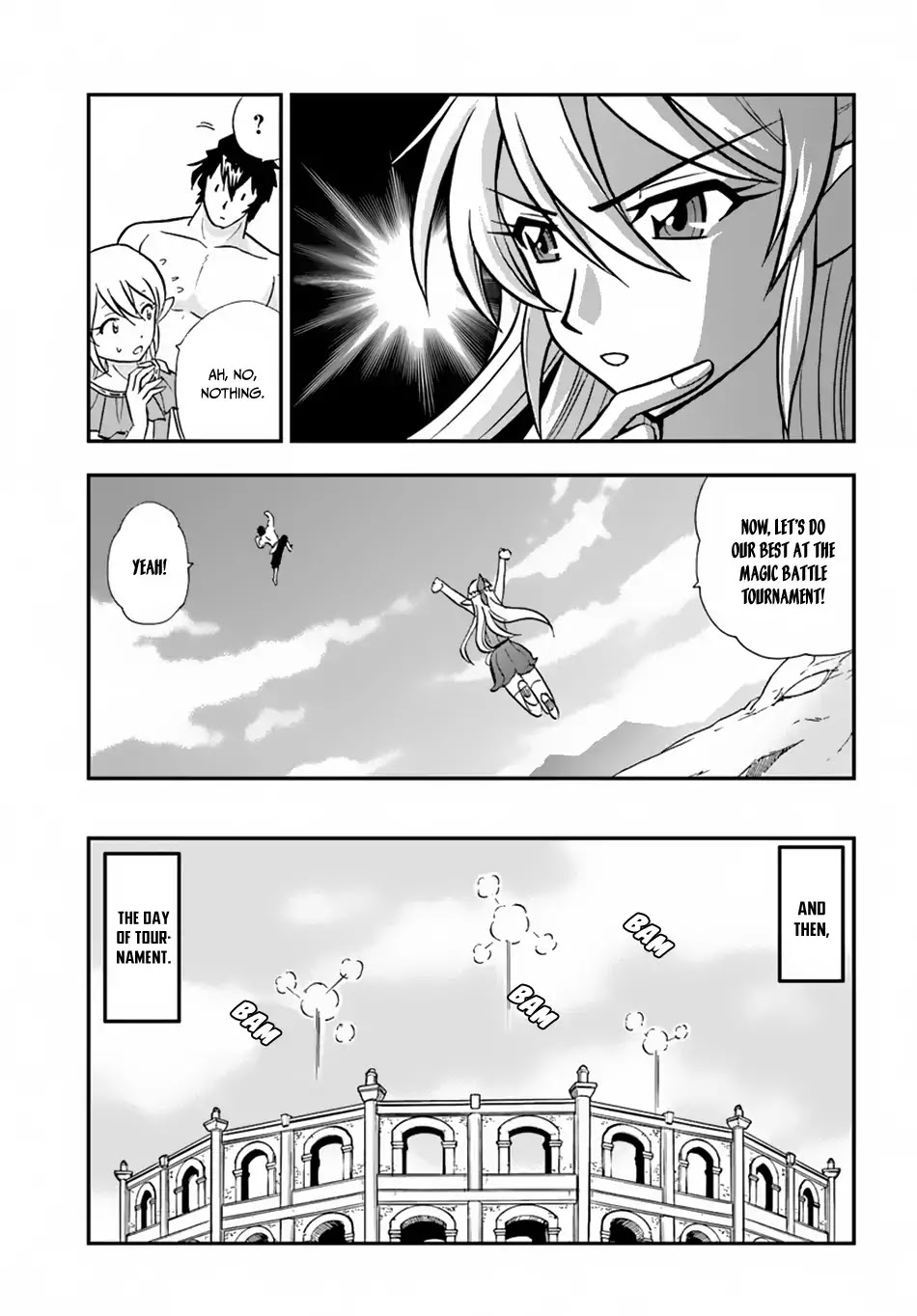 Mahou? Sonna Koto yori Kinniku da! Chapter 10 page 18 - Chapter 10
