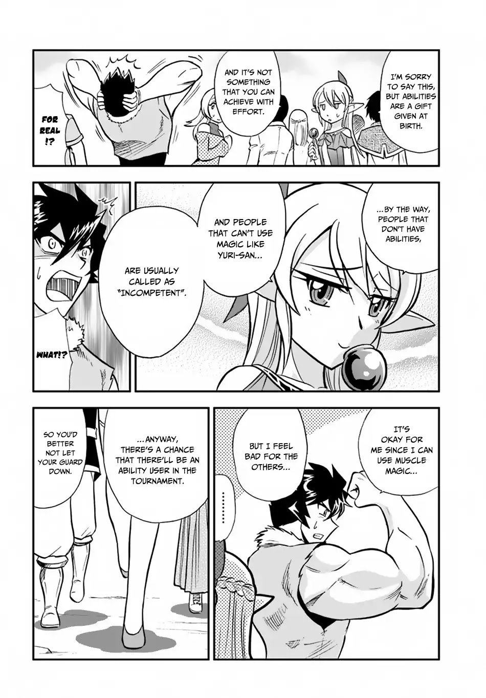 Mahou? Sonna Koto yori Kinniku da! Chapter 10 page 23 - Chapter 10