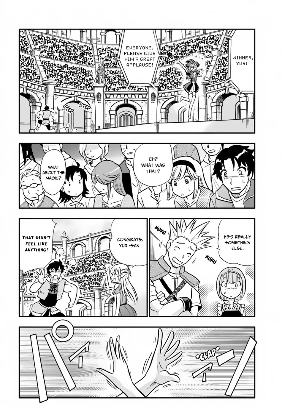 Mahou? Sonna Koto yori Kinniku da! Chapter 10 page 35 - Chapter 10