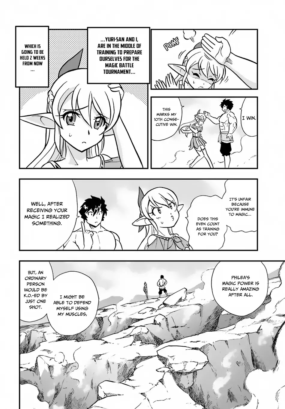 Mahou? Sonna Koto yori Kinniku da! Chapter 10 page 5 - Chapter 10