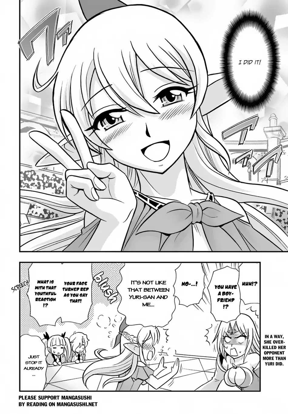 Mahou? Sonna Koto yori Kinniku da! Chapter 11 page 17 - Chapter 11