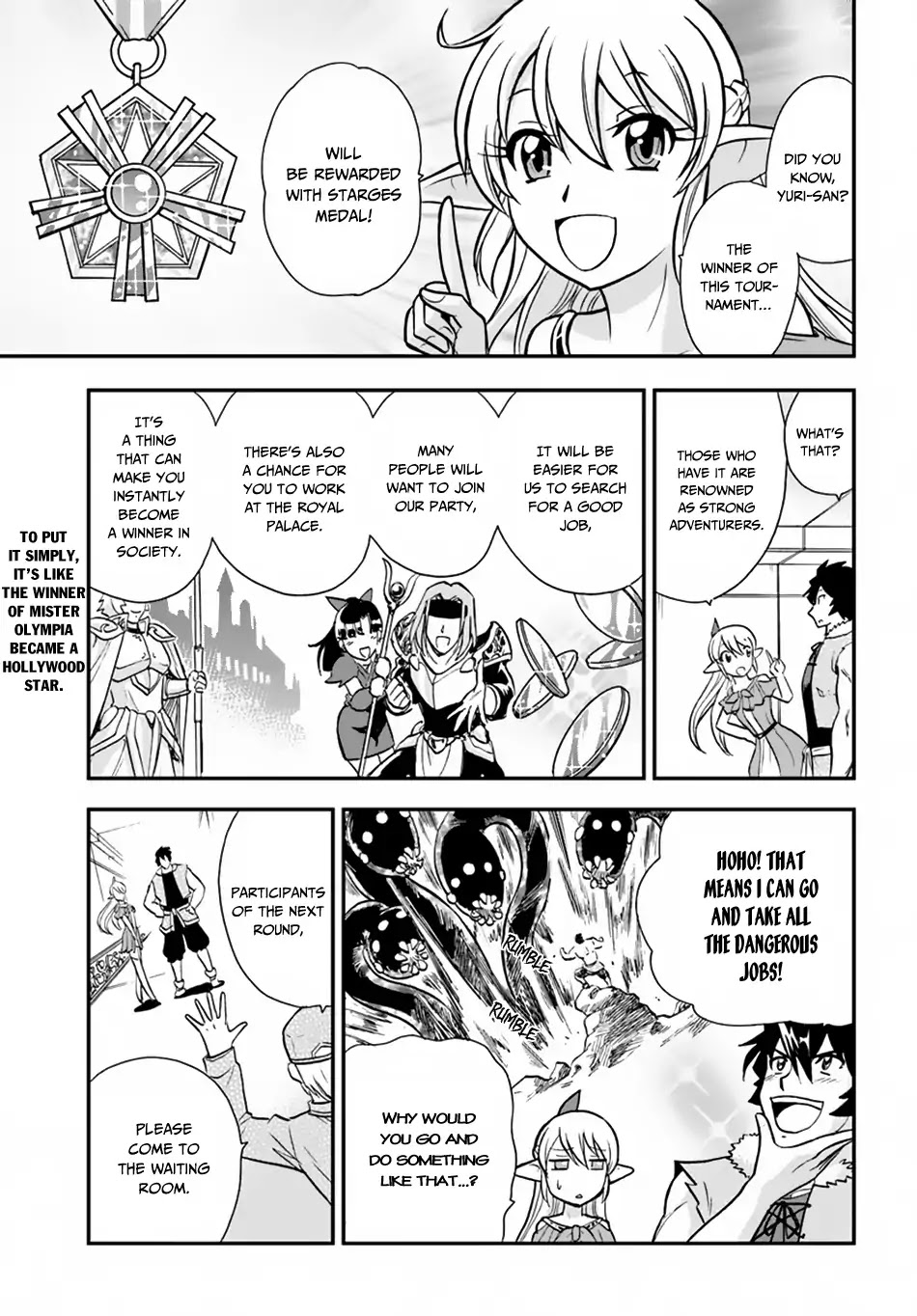 Mahou? Sonna Koto yori Kinniku da! Chapter 12 page 2 - Chapter 12