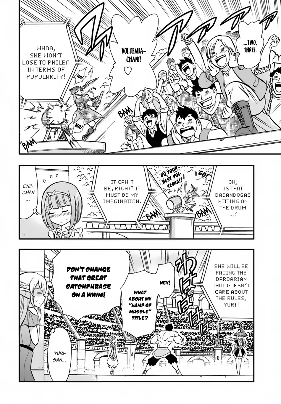 Mahou? Sonna Koto yori Kinniku da! Chapter 12 page 35 - Chapter 12