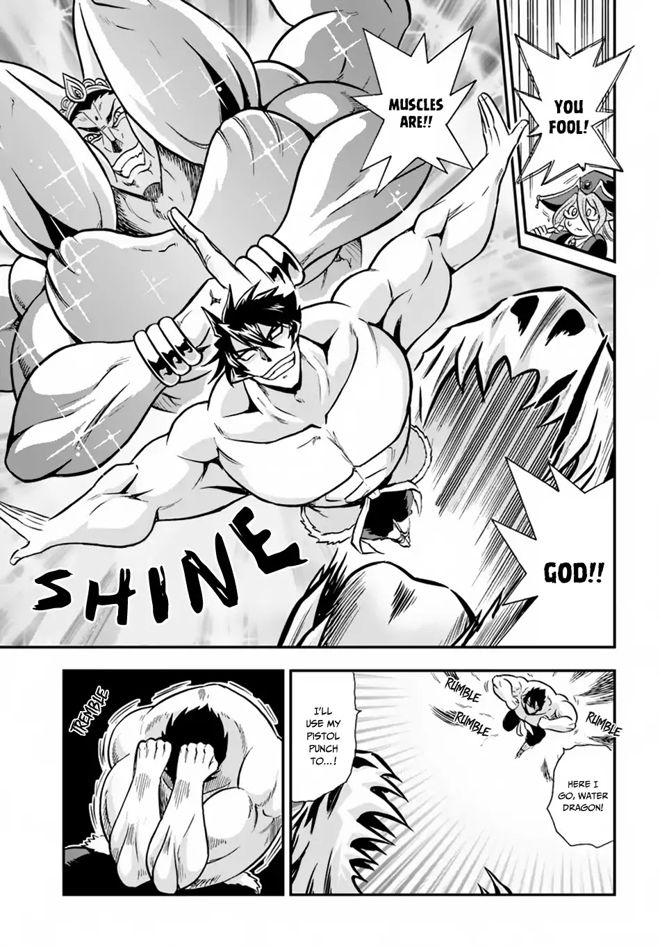 Mahou? Sonna Koto yori Kinniku da! Chapter 13 page 10 - Chapter 13