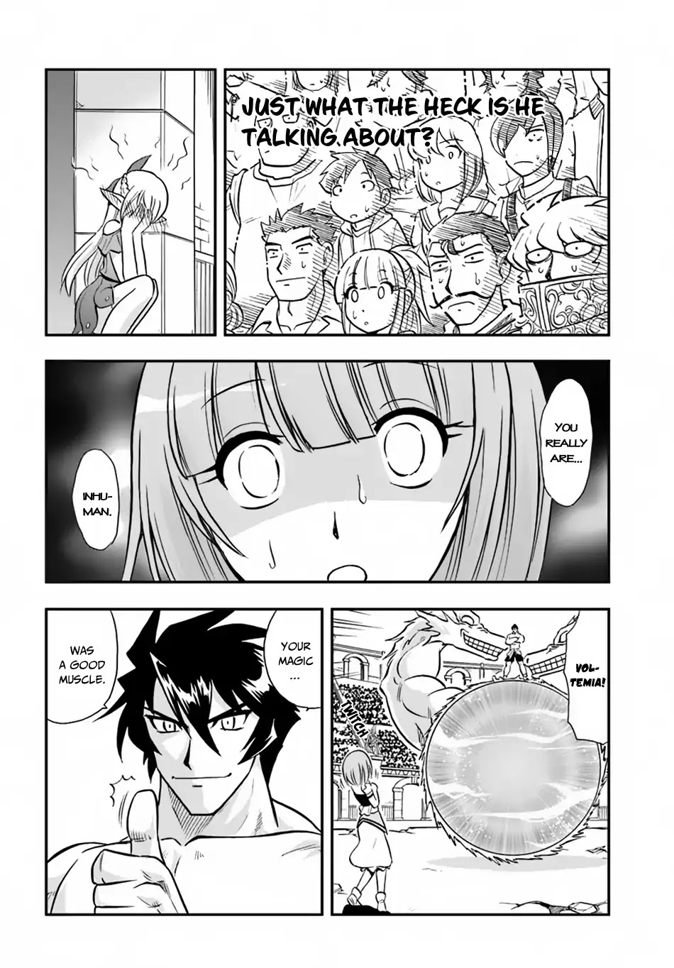 Mahou? Sonna Koto yori Kinniku da! Chapter 13 page 27 - Chapter 13