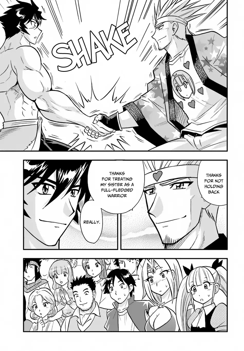 Mahou? Sonna Koto yori Kinniku da! Chapter 13 page 33 - Chapter 13