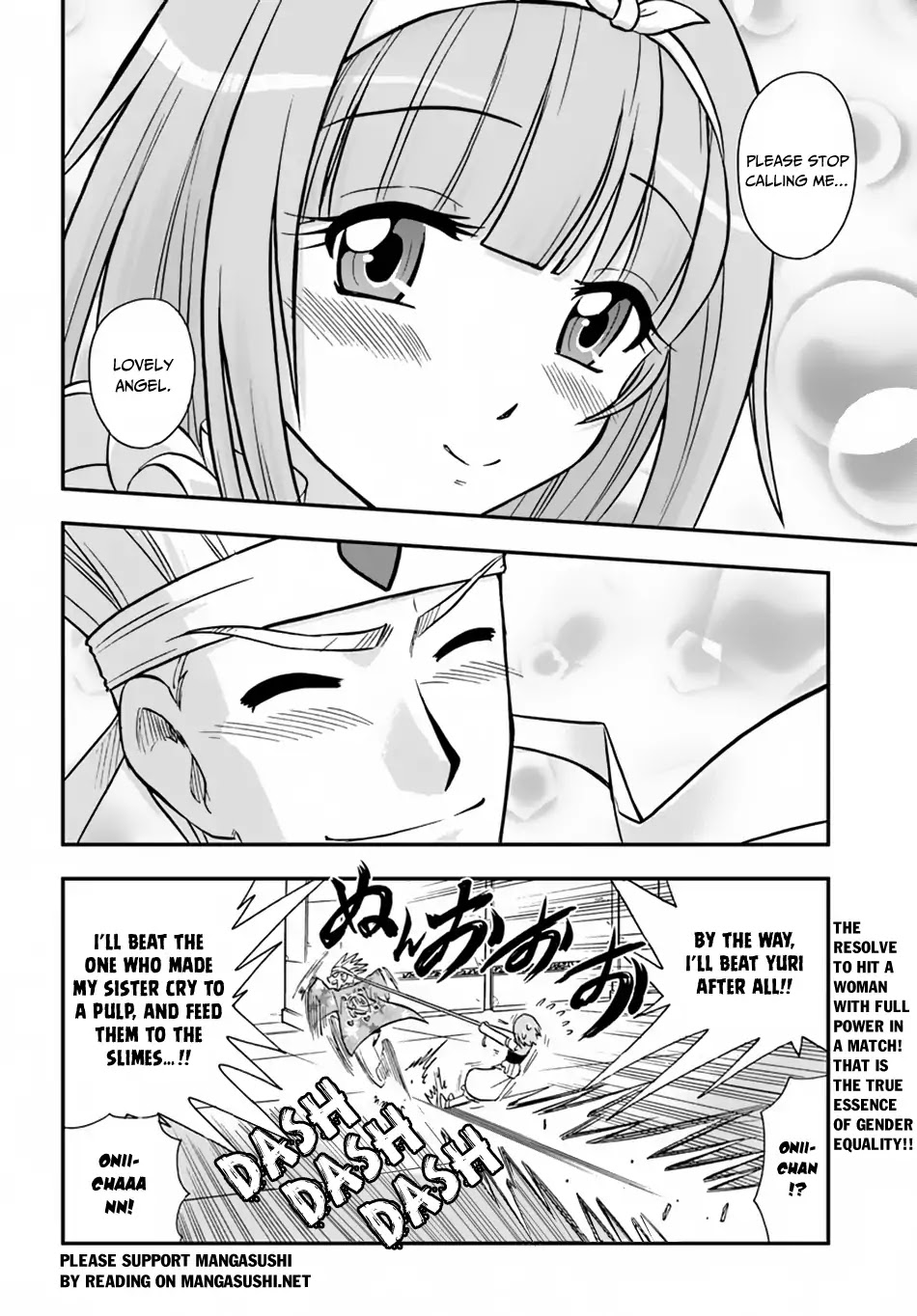 Mahou? Sonna Koto yori Kinniku da! Chapter 13 page 38 - Chapter 13