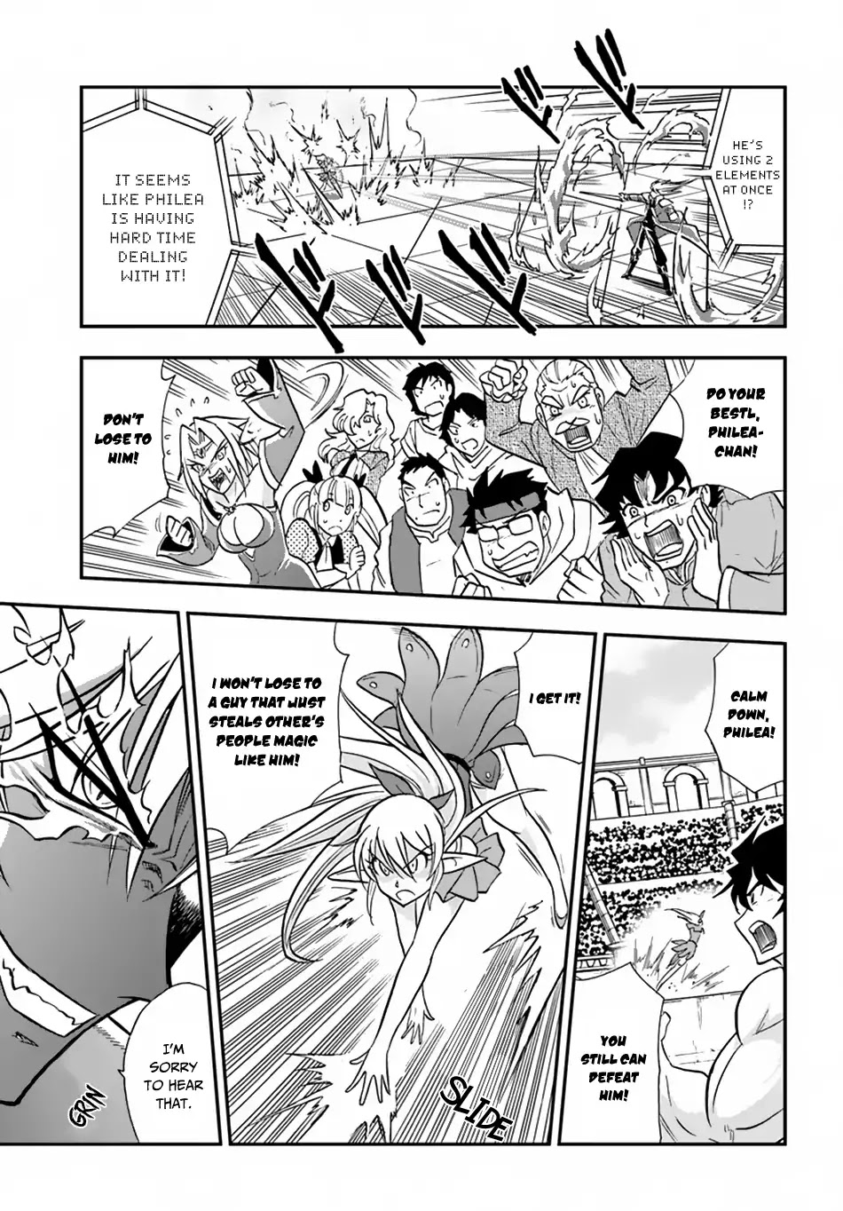 Mahou? Sonna Koto yori Kinniku da! Chapter 14 page 14 - Chapter 14
