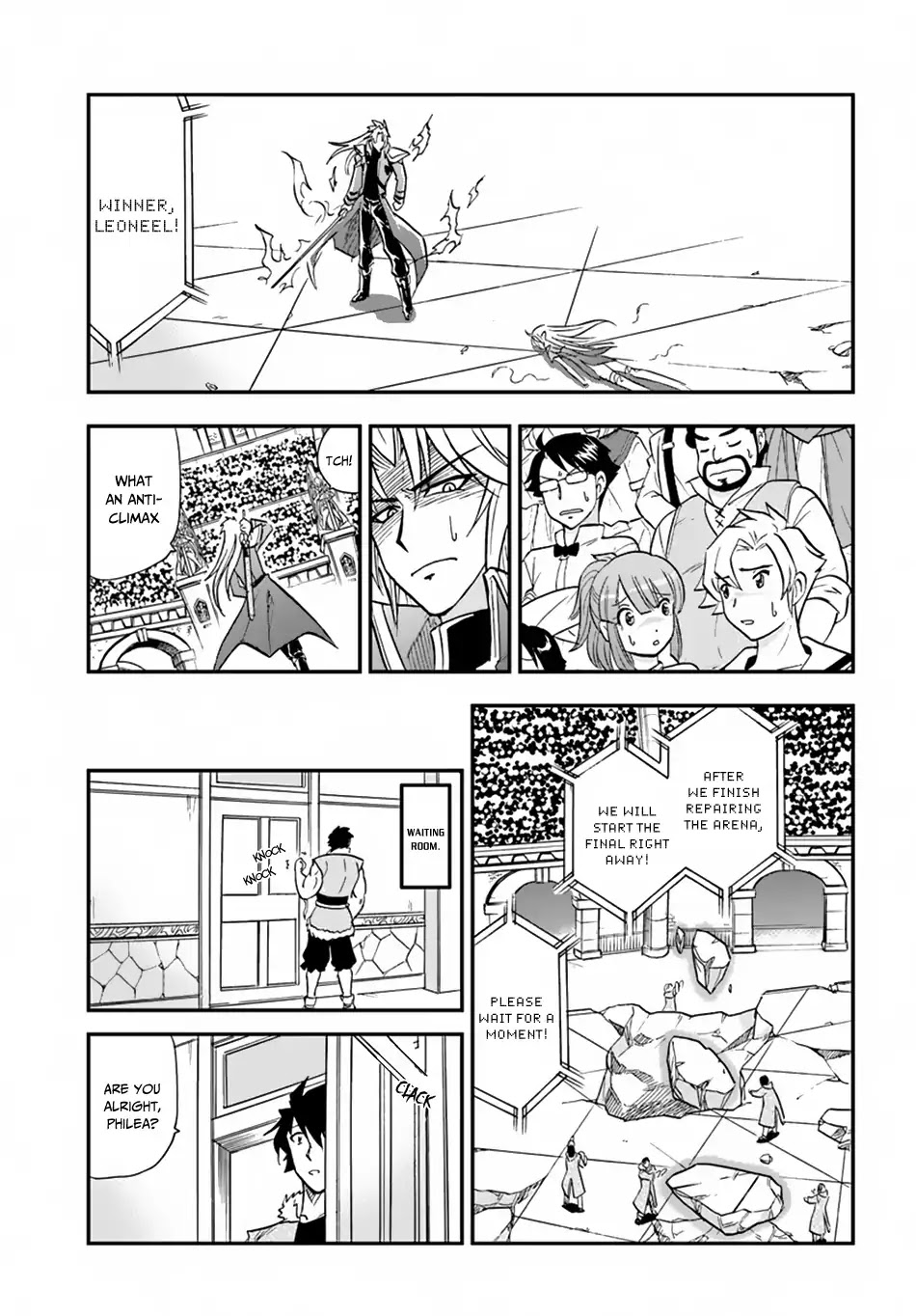 Mahou? Sonna Koto yori Kinniku da! Chapter 14 page 33 - Chapter 14