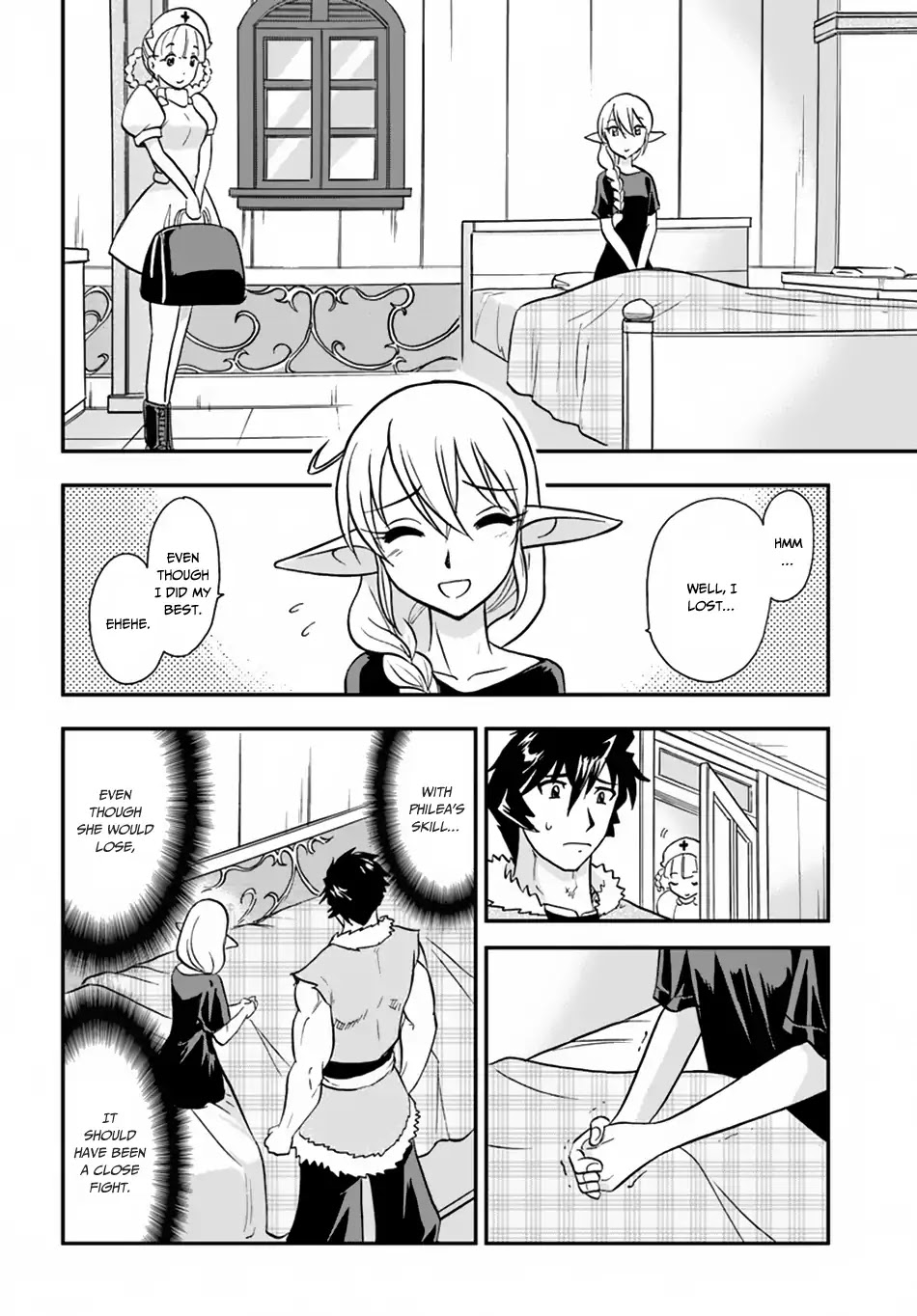 Mahou? Sonna Koto yori Kinniku da! Chapter 14 page 34 - Chapter 14