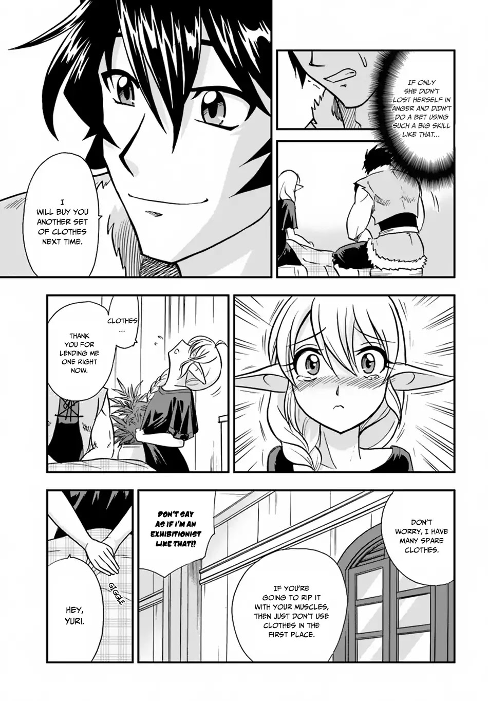 Mahou? Sonna Koto yori Kinniku da! Chapter 14 page 35 - Chapter 14