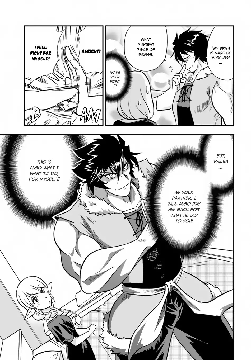 Mahou? Sonna Koto yori Kinniku da! Chapter 14 page 37 - Chapter 14