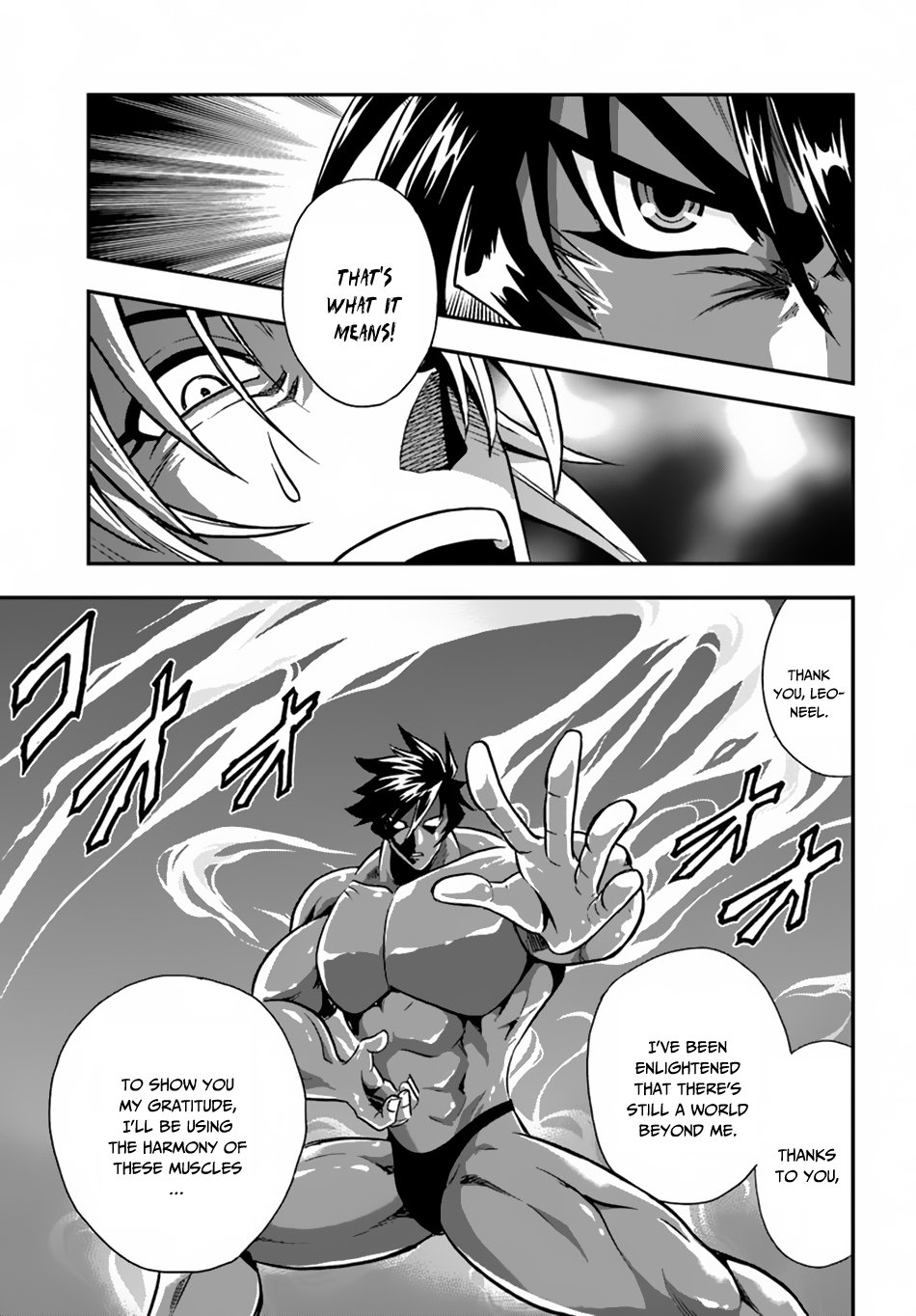 Mahou? Sonna Koto yori Kinniku da! Chapter 15 page 34 - Chapter 15