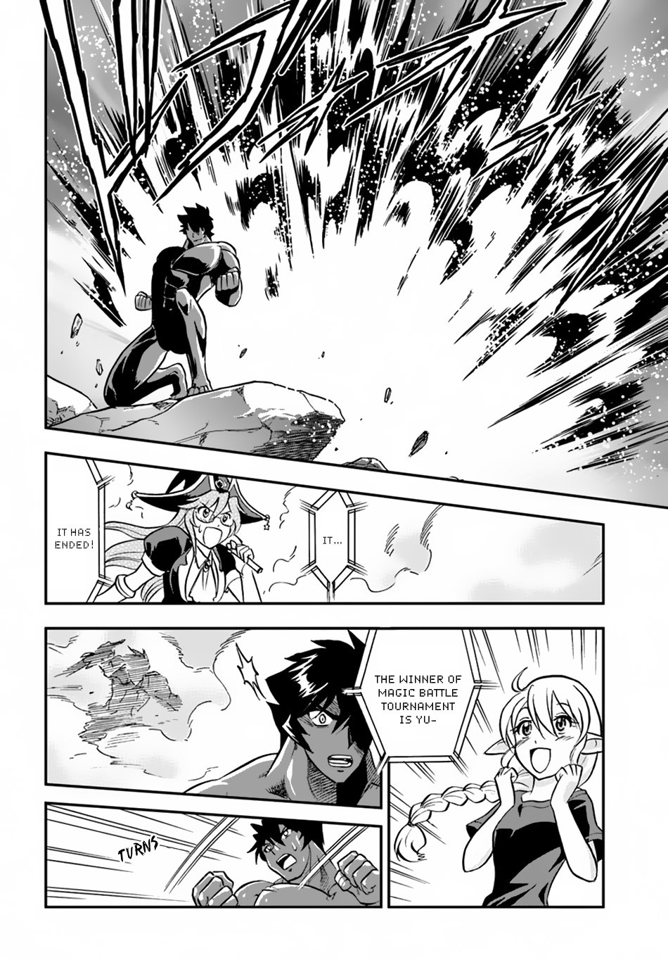 Mahou? Sonna Koto yori Kinniku da! Chapter 15 page 36 - Chapter 15