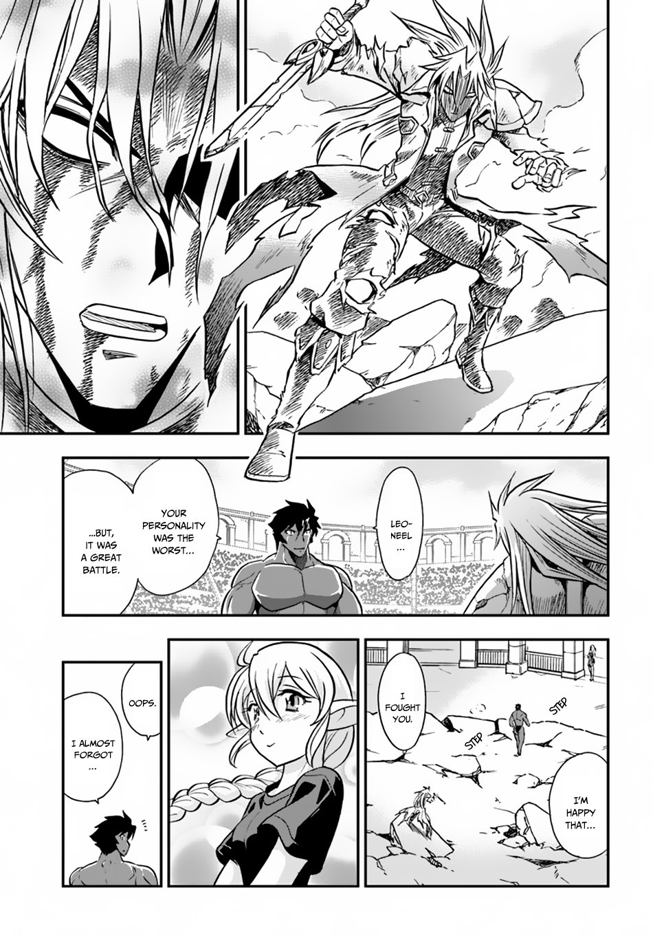 Mahou? Sonna Koto yori Kinniku da! Chapter 15 page 37 - Chapter 15
