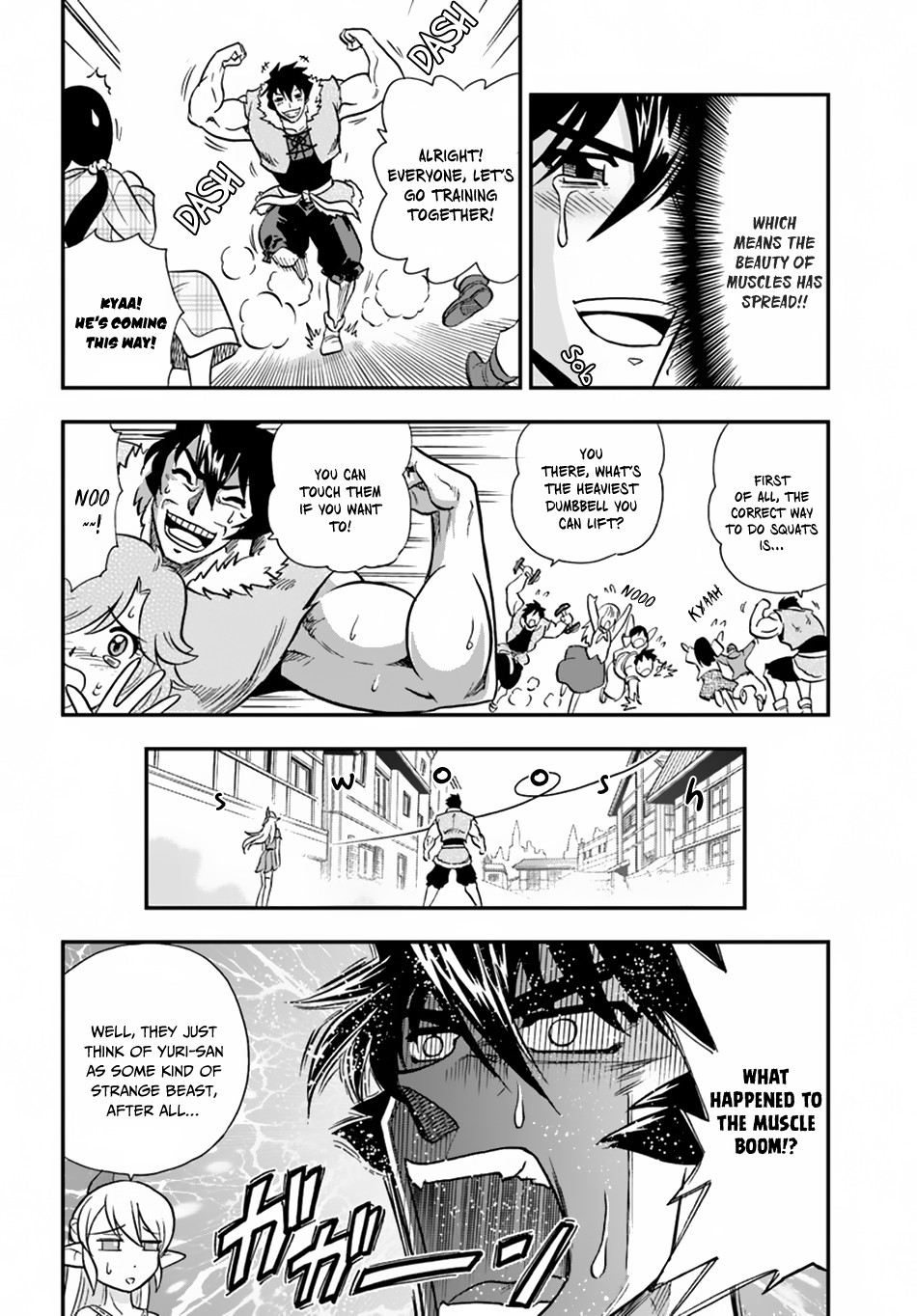 Mahou? Sonna Koto yori Kinniku da! Chapter 16 page 3 - Chapter 16: The Controversial Slime Jelly