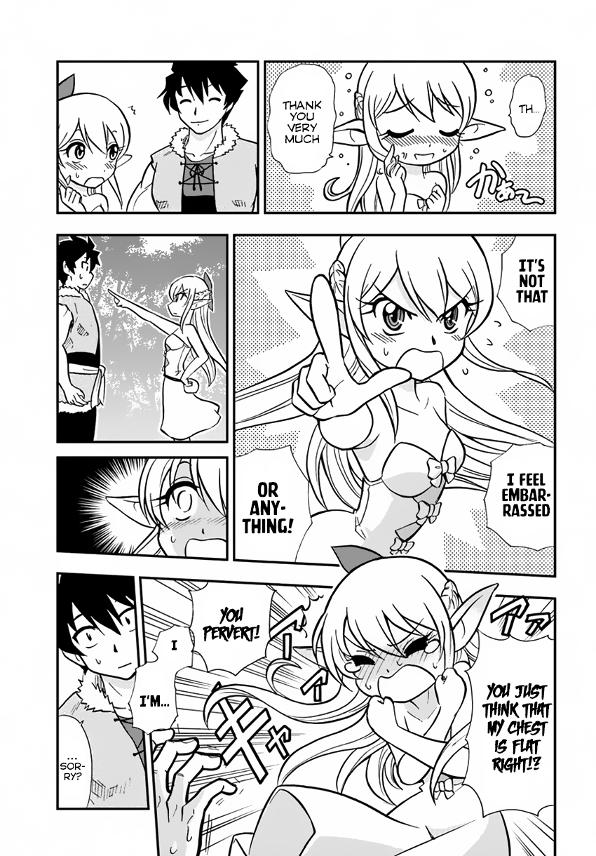 Mahou? Sonna Koto yori Kinniku da! Chapter 2 page 14 - Chapter 2: It's Common Knowledge to Bring a Handkerchief