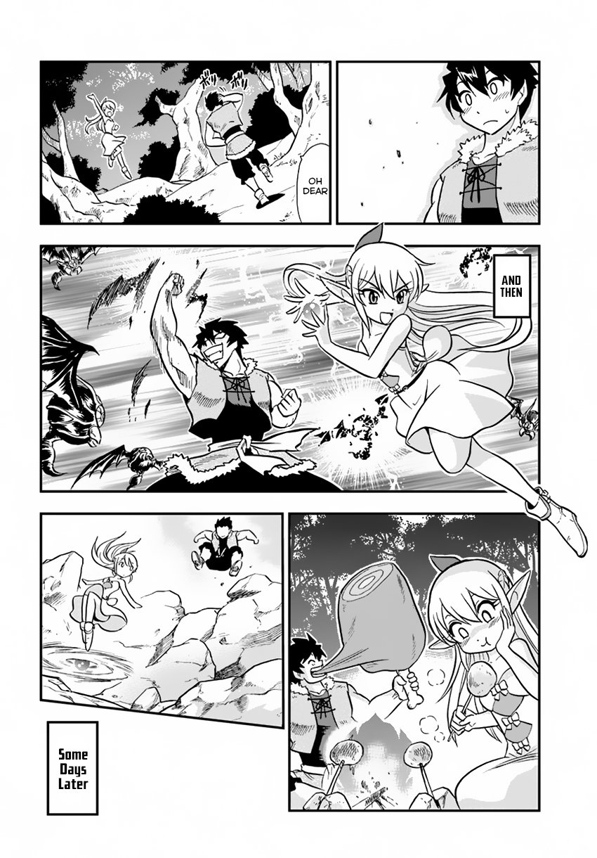 Mahou? Sonna Koto yori Kinniku da! Chapter 2 page 19 - Chapter 2: It's Common Knowledge to Bring a Handkerchief