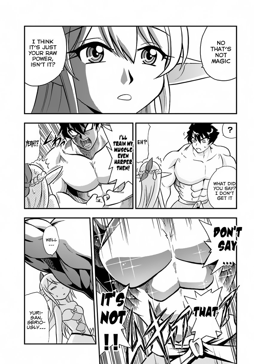 Mahou? Sonna Koto yori Kinniku da! Chapter 2 page 28 - Chapter 2: It's Common Knowledge to Bring a Handkerchief