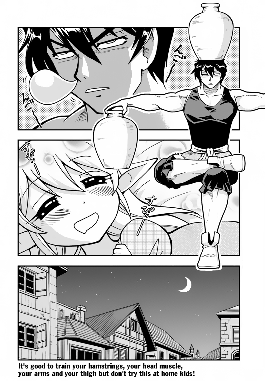 Mahou? Sonna Koto yori Kinniku da! Chapter 2 page 37 - Chapter 2: It's Common Knowledge to Bring a Handkerchief
