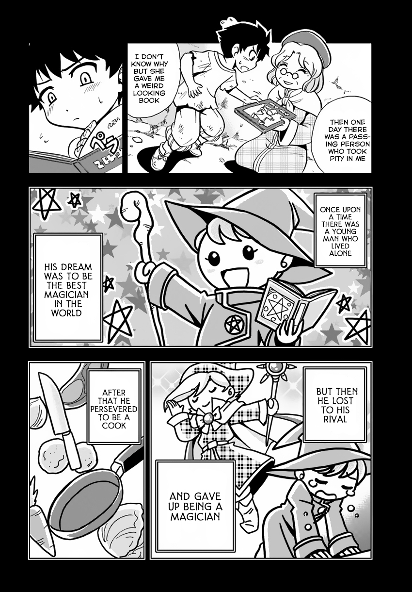 Mahou? Sonna Koto yori Kinniku da! Chapter 2 page 5 - Chapter 2: It's Common Knowledge to Bring a Handkerchief